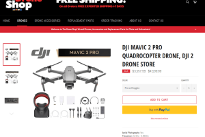 The Drone Shop on Shopify