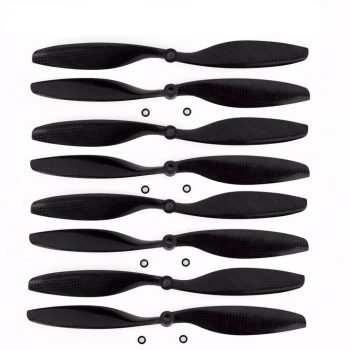 Set Of 8 Carbon Fiber Propeller Blades For Dji F450/f550 Drones