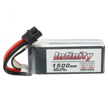 Rechargeable 1500 Mah Li-po Battery For Rc Drones