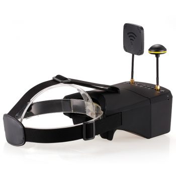 Fpv Goggles With Dual Recivers For Rc Drones