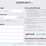 Free SERP checker - google ranking check | serprobot.com