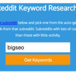 Reddit Keyword Research