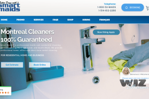 Home Cleaning Services Website
