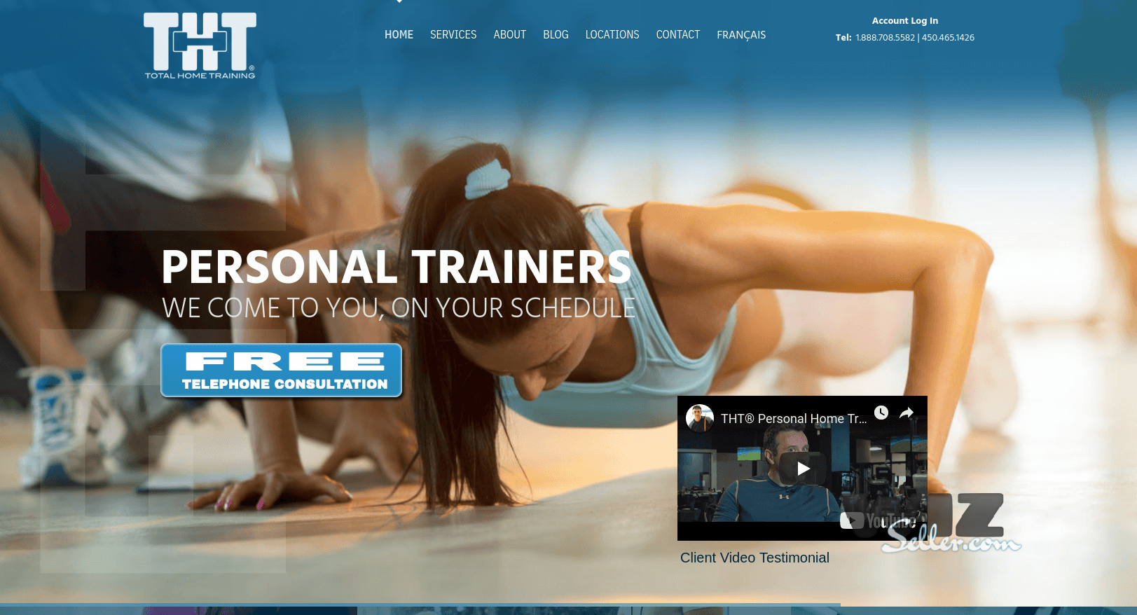 Home Fitness Website